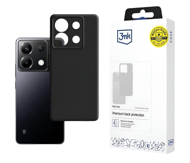 3mk Matt Case do Xiaomi Redmi Note 13 Pro 5G / POCO X6 5G - 1290088 - zdjęcie
